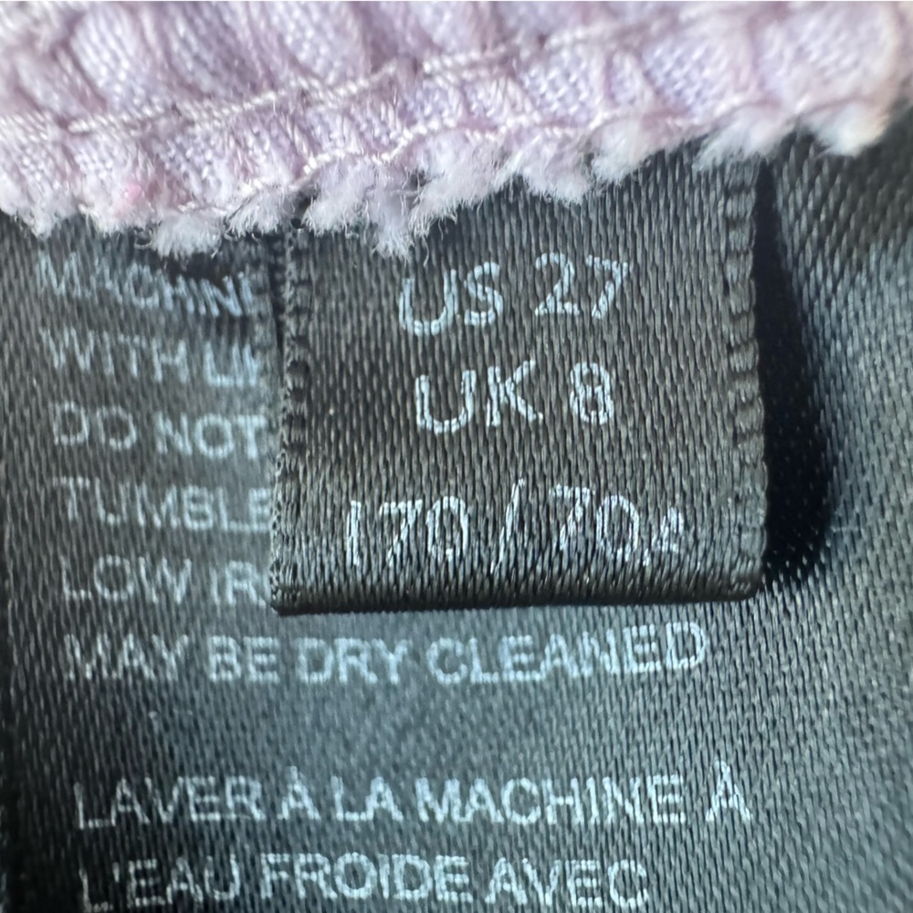 BDG Urban Outfitters purple corduroy pants casual lavender Size 27 cotton - Picture 7 of 8